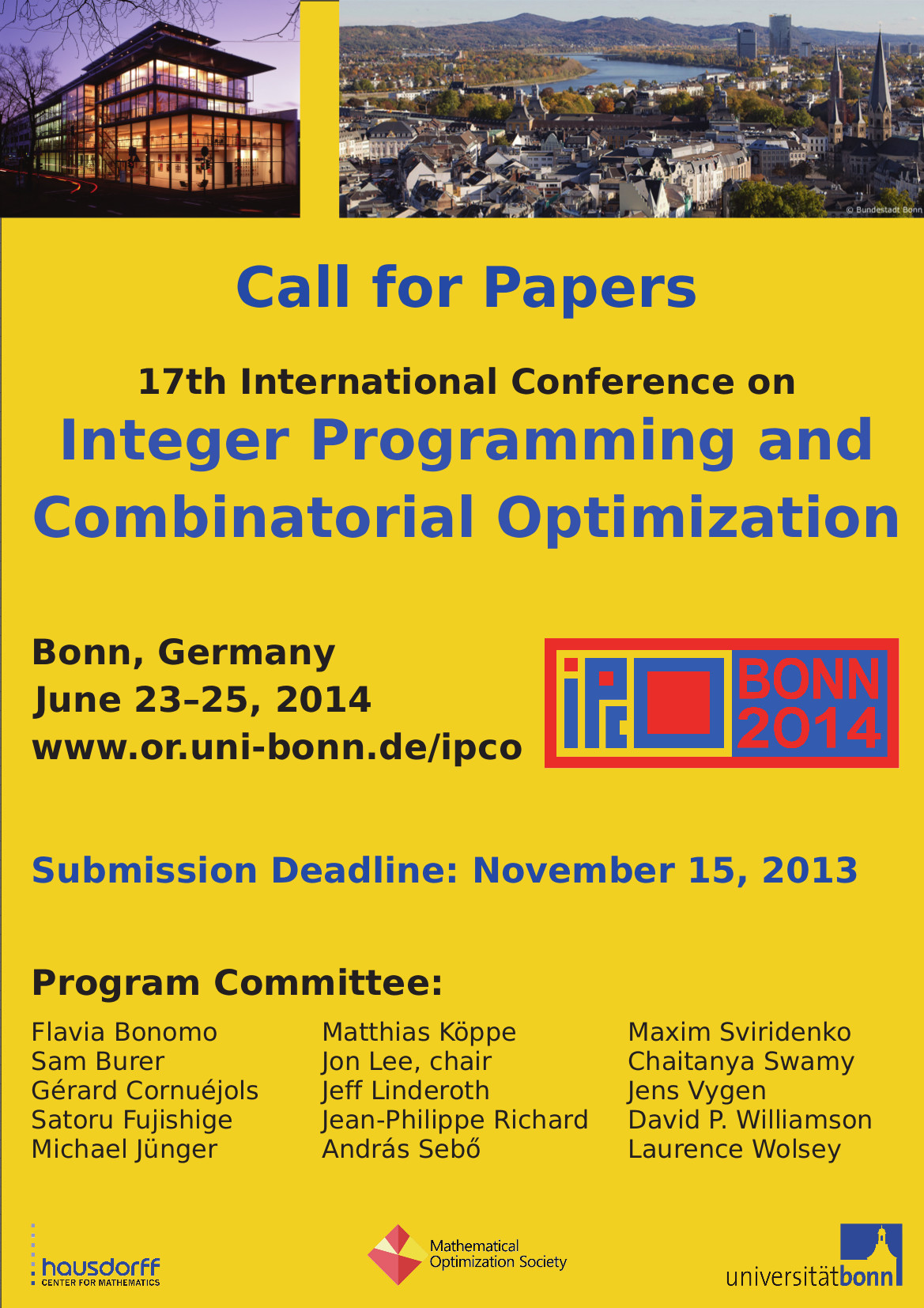 Ipco 2014 The 17th Conference On Integer Programming And