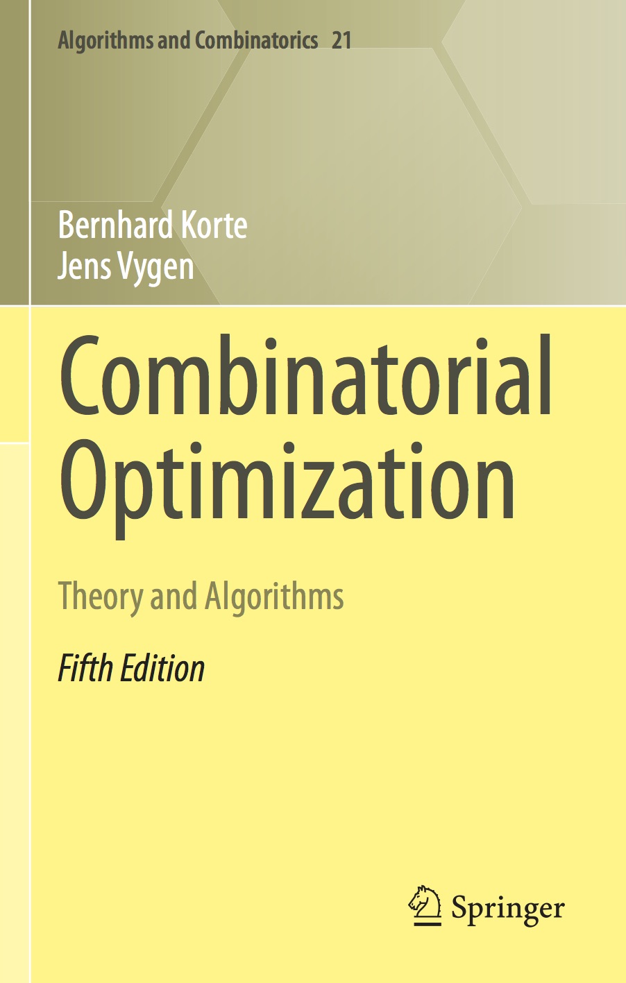 Algorithmische Mathematik Von Stefan Hougardy; Jens Vygen – JUTOH
